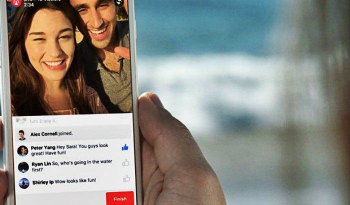 Atualização do Facebook liberará Transmissão de Vídeo Ao Vivo